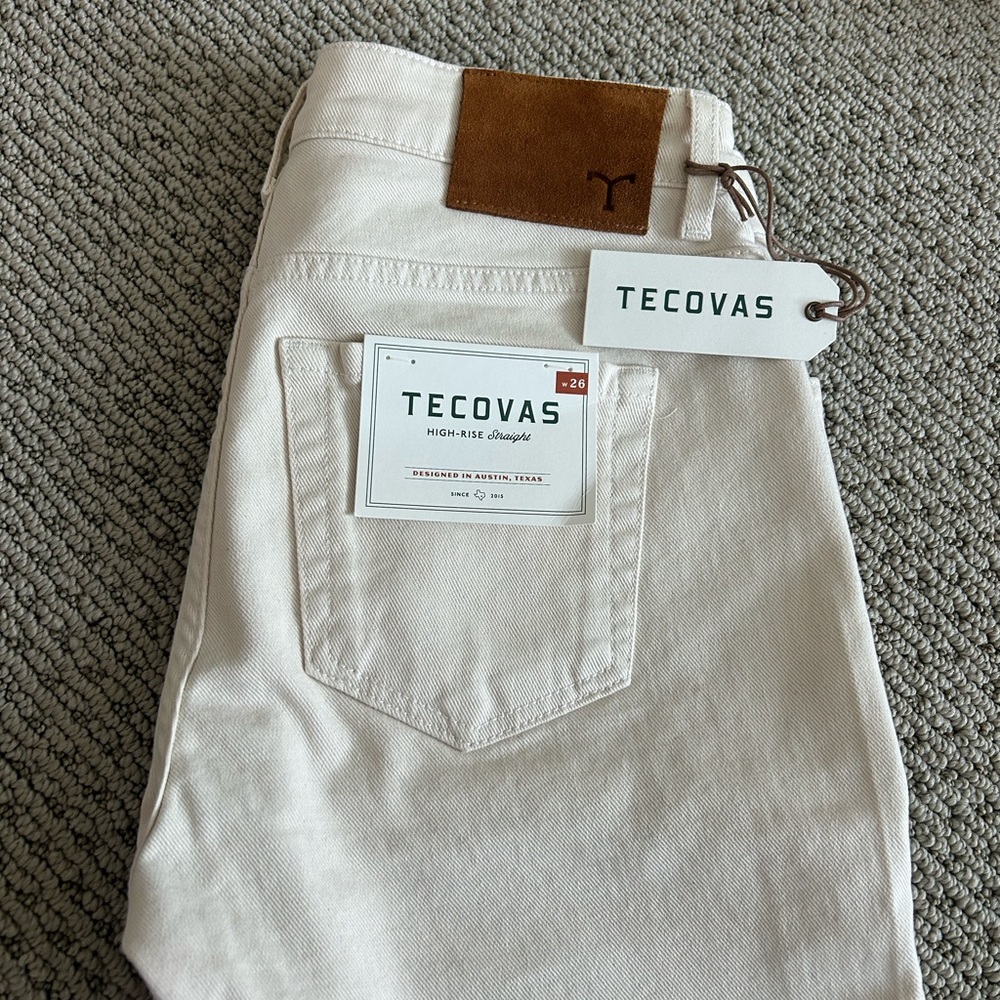 Tecovas - high rise straight jeans